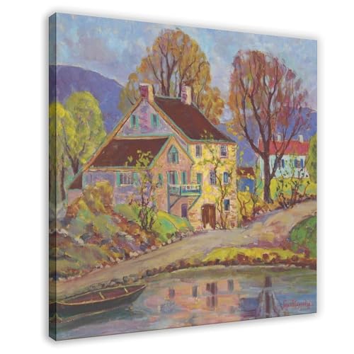 Toile pour bureau Reflections par Fern Isabel Coppedge au format 61 x 61 cm