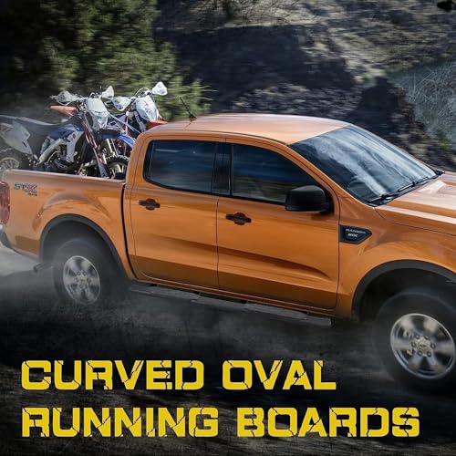Estribos ovalados para Ram 1500 Quad Cab 2009-2018 miniatura 3