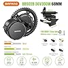 Bafang 36V 350W Moteur Central - Kit de Conversion de vélo électrique BBS01 BBS01B avec EKD01 écran LCD et Plateau de pédalier 44T pour pédalier de 68 à 73 mm (sans Batterie) #1