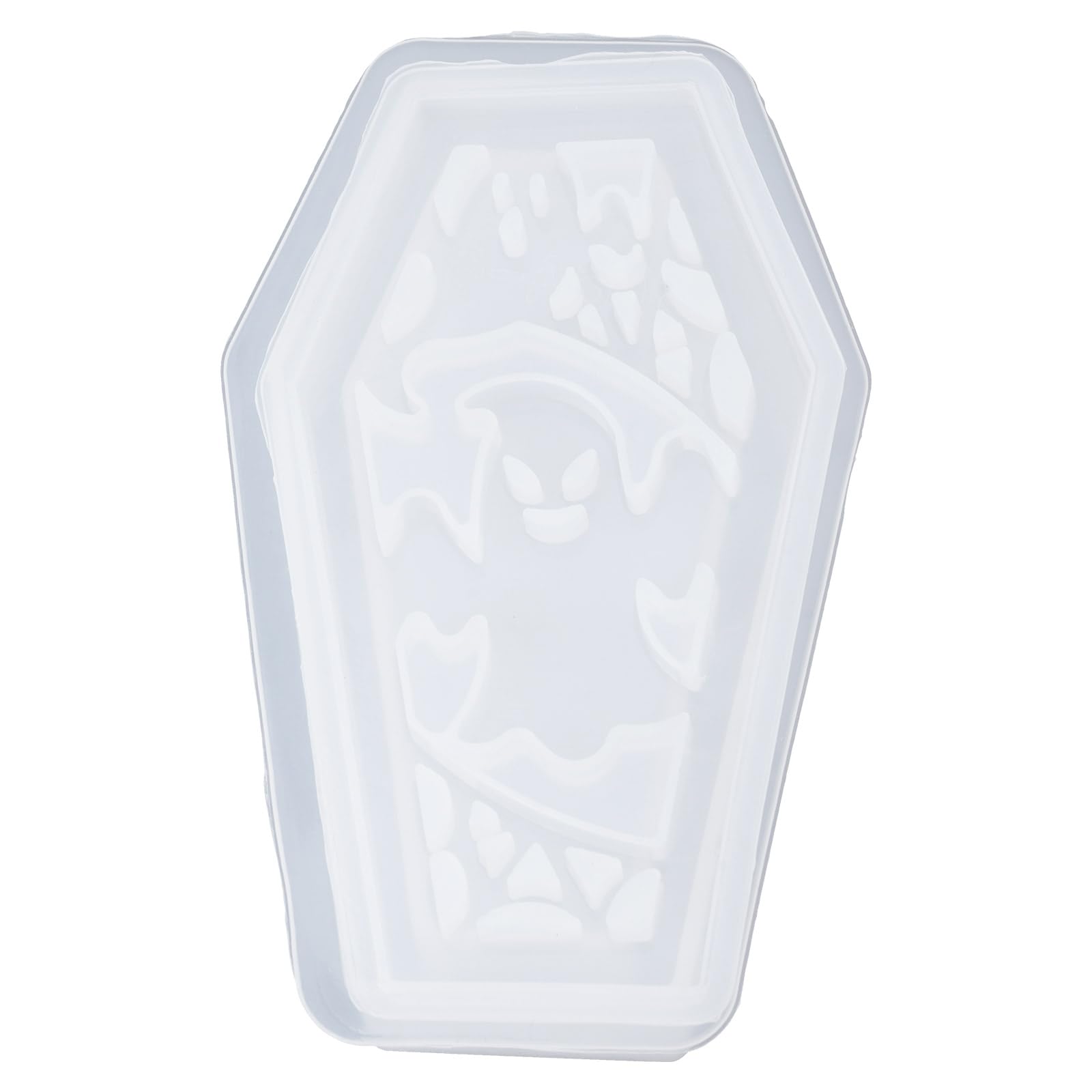 FOLODA 1 Halloween Coffins Silicone Mold for Lamps Party Decoration Silicone Coffins Halloweens Decorations for Lamp and Crafting Projects