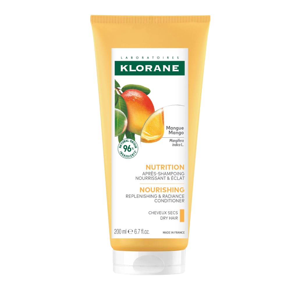 Klorane Conditioner with Mango Butter, 6.7 Fl. oz.