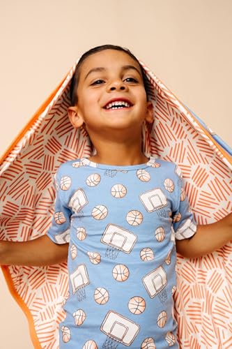 Image of Copper Pearl Jumbo 3-Layer Baby Blanket: Soft Baby Quilts for Boys and Girls | Breathable, Cozy, Toddler Blanket | Baby Quilt for Newborns | 46x46 Premium Polyester /Rayon | Dunk