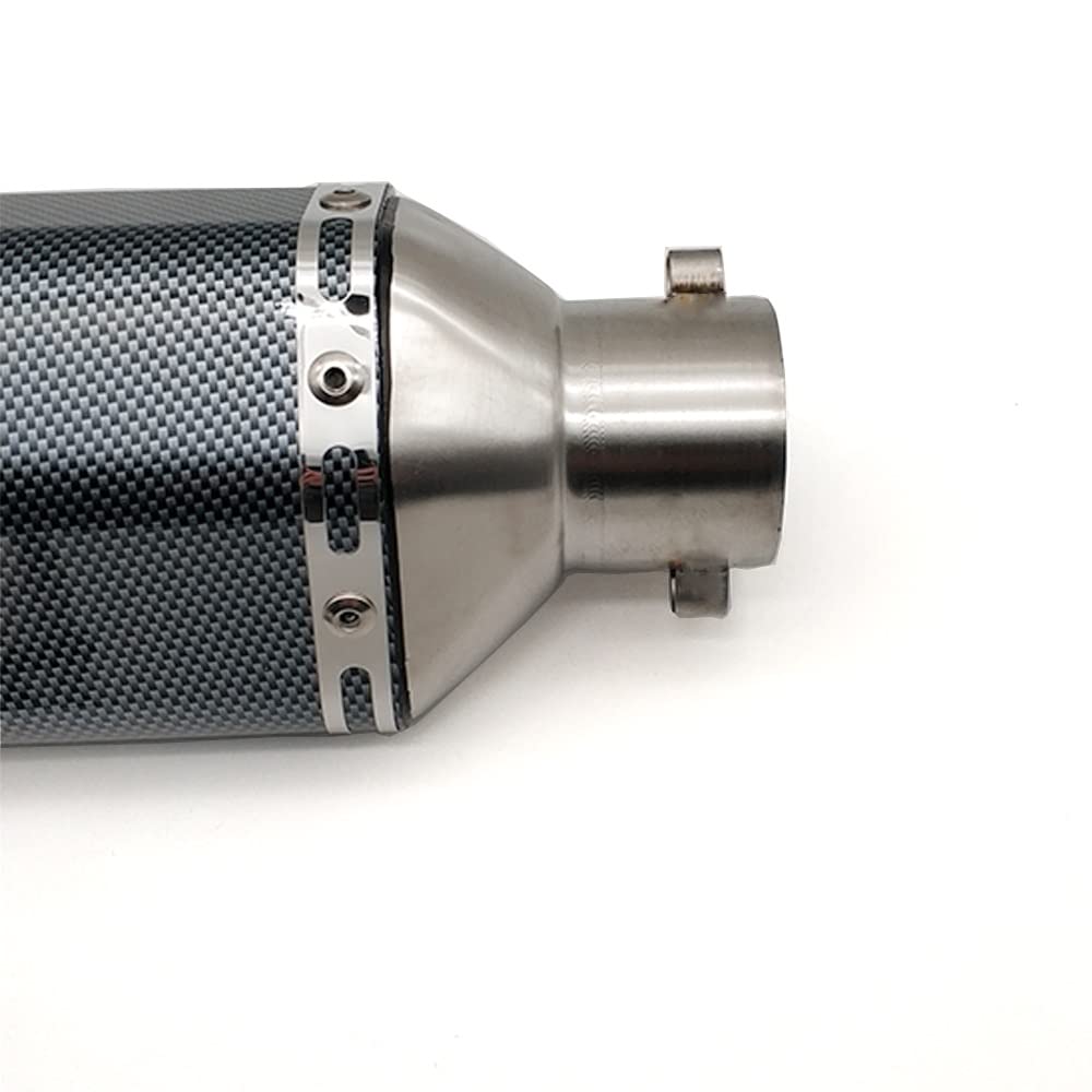 Motocyklowe tłumiki końcowe Motocykl Rura Wydechowa Ze Stali Nierdzewnej Wydechowy Modyfikuj Tłumik Wydechowy 51mm Akcesoria Dla CRF250L Dla CRF250M Dla CRF1000L (Color : 3)