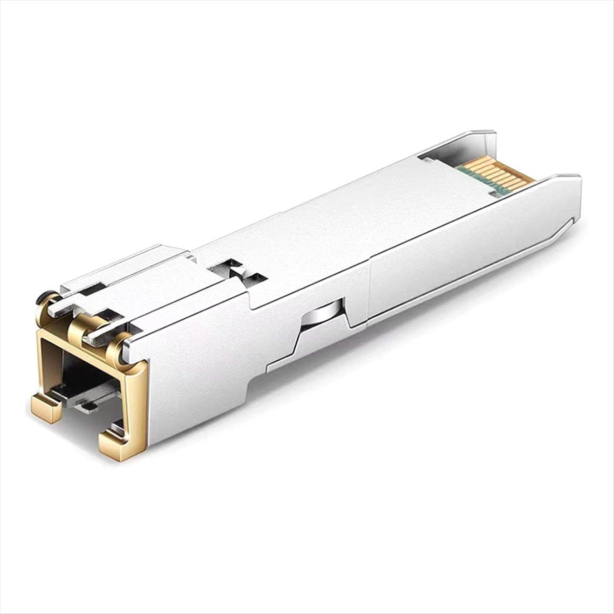 Moduł SFP+ Przełącznik RJ45 GBIC 10G Złącze SFP Kabel miedziany Port elektryczny Ethernet optyczny