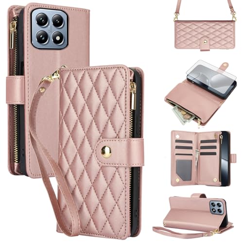 Accessoires Xiaomi 14T Pro coque verre trempé fentes cartes support Asuwish