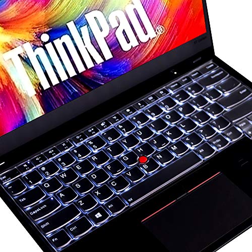 Image of Keyboard Cover for Lenovo ThinkPad 14 inch E480 E485 E490 E475 E470 E470c, ThinkPad 14 inch T460(s) T470(s) T480(s) T490 /S T495(S), ThinkPad L390 L460 L470 L480 14 inch, Thinkpad A475 A485-TPU