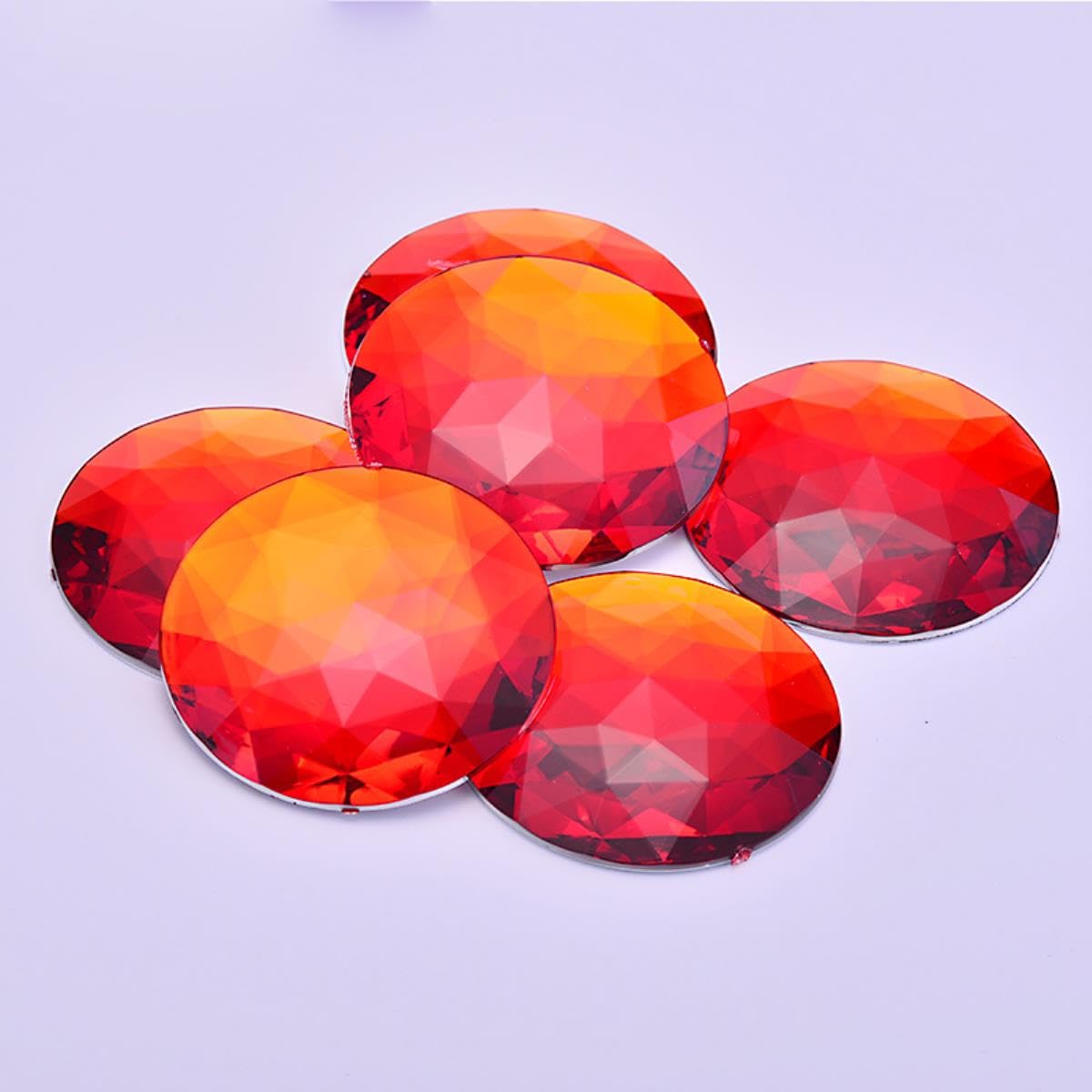 Pubrilex Rivoli Forma Cucire Su Strass Strass Di Cristallo Rotondi - Foto 4