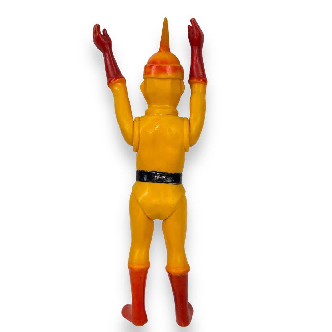 スペクトルマン　ぱちソフビ　特大43cm　(プラスチック製)　当時物　レア 激レア】スペクトルマン 特大43cm ぱちソフビ (プラスチック製) 当時物