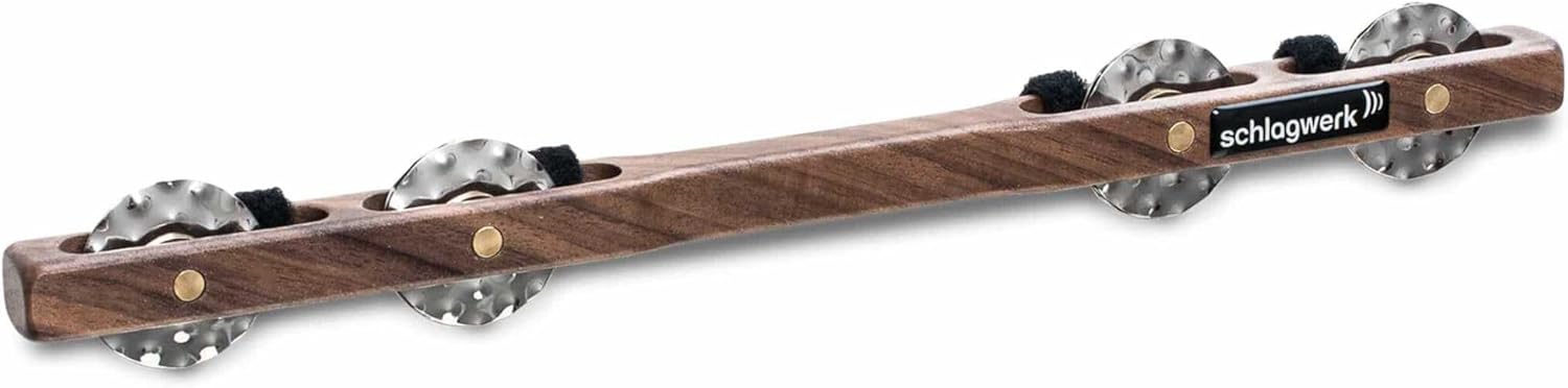 Schlagwerk JSR100 Rapid Jingle Stick - Hammered Stainless Steel Jingles
