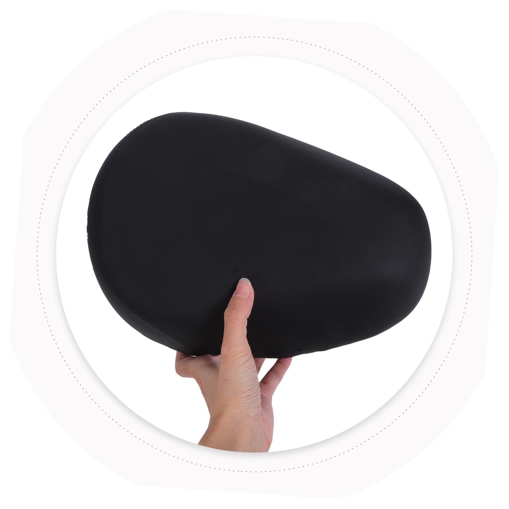 TOYANDONA Cuscino Sedile per Bicicletta Elettrica Morbido e Ammortizzante Coprisella Ergonomico per Mountain Bike Strada e Triciclo Protezione Antishock e Comfort Prolungato
