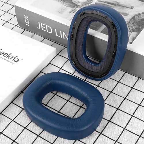 Almohadillas de Repuesto Geekria compatibles con Bowers & Wilkins Px8, Px7 S2 (No compatibles con Px7, Px7S2e) Auriculares, Cojines de Oído, Piezas de Reparación (Azul) miniatura 5