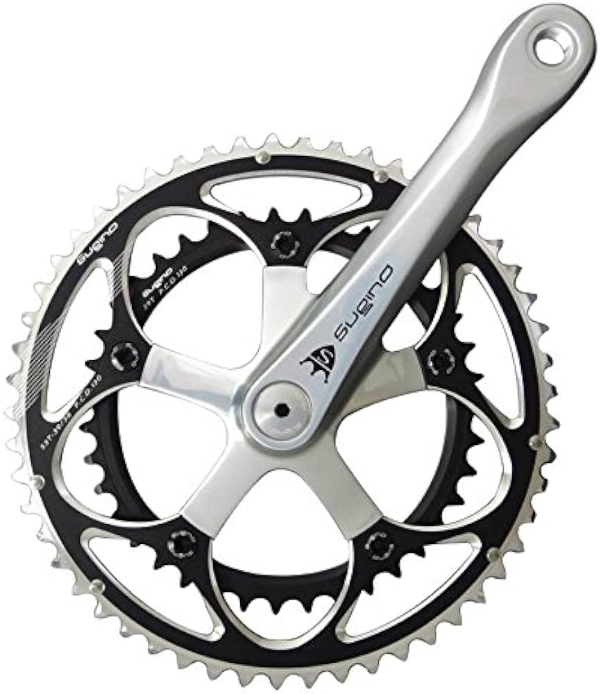 【新品未使用 箱付き】スギノ クランク 170mm シルバー BBセット Amazon | SUGINO(スギノ) チェーンホイールセット EXP110-601D W PF30
