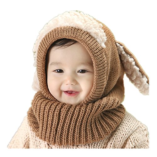 Pormow Herbst und Winter Baby Hut Kleinkind Mädchen Jungen Stricken Warme Woll Mütze Cover