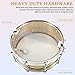 EASTROCK Snare Drum 14 X5.5 Inches Professional Snares for Drummer, Adult, Advanced Drum Set Snare Drums (Brass Color)