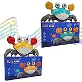 Zillywood 2-Pack Electric Crawling Crab Infant Toy. Crawling Toddler Toy for Babies. Running...