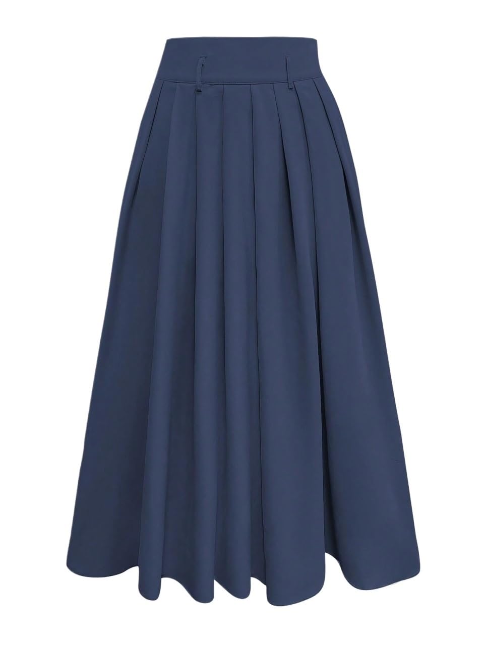 Womens Trendy Elegant Skirt Solid Color High Waist Casual Skirt