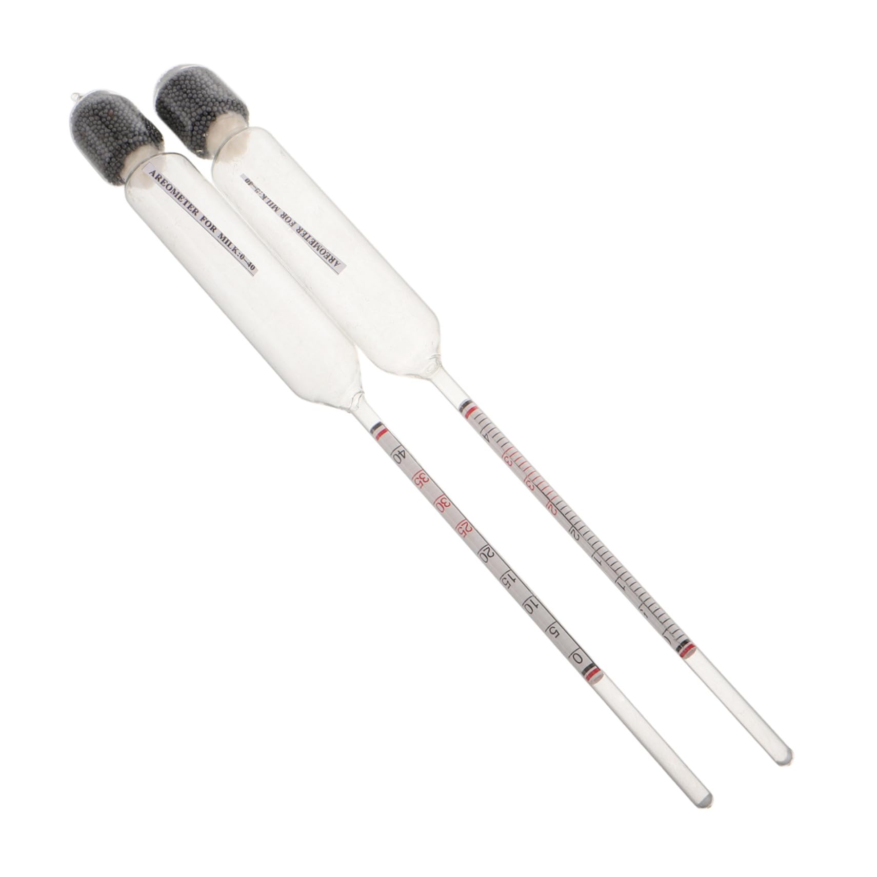 Abaodam 2pcs High Precision Milk Hydrometer for Accurate Density Measurement Dairy Testing Lab Instruments Essential for Quality Control of Cow and Goat Milk