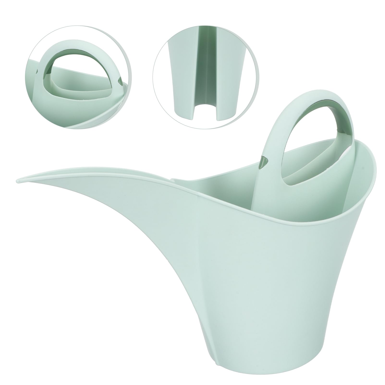 BESPORTBLE Regadera De Plástico para Jardín Diseño Simple para Regar Flores y Suculentas Mango y Duradero