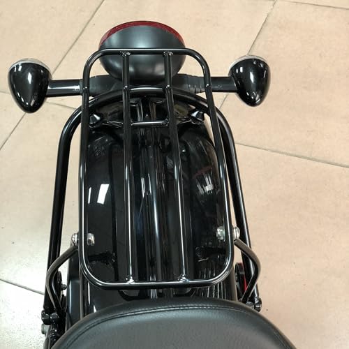 Support top case Triumph Bonneville Bobber finition premium acier - 4