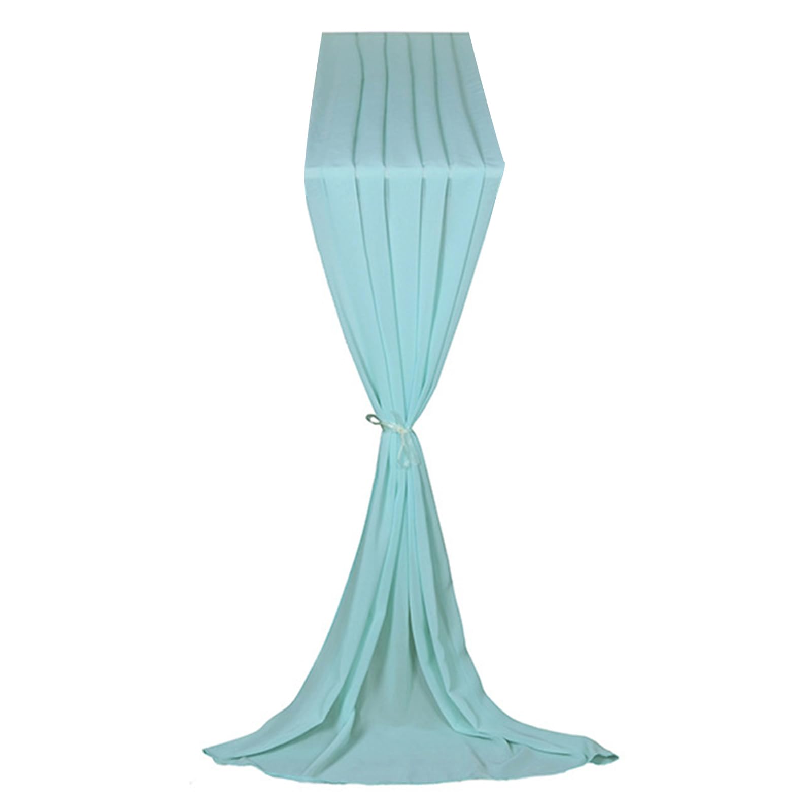 Buxuaaaa Mint Green Cheesecloth Table Runner Long Tulle Table Runner For Wedding Party Decors For Banquets Wedding Bridal Decors Cheesecloth