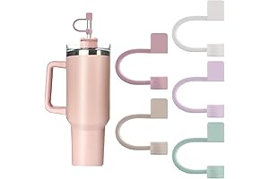 Premium Silicone Straw Covers Compatible with Stanley Cups