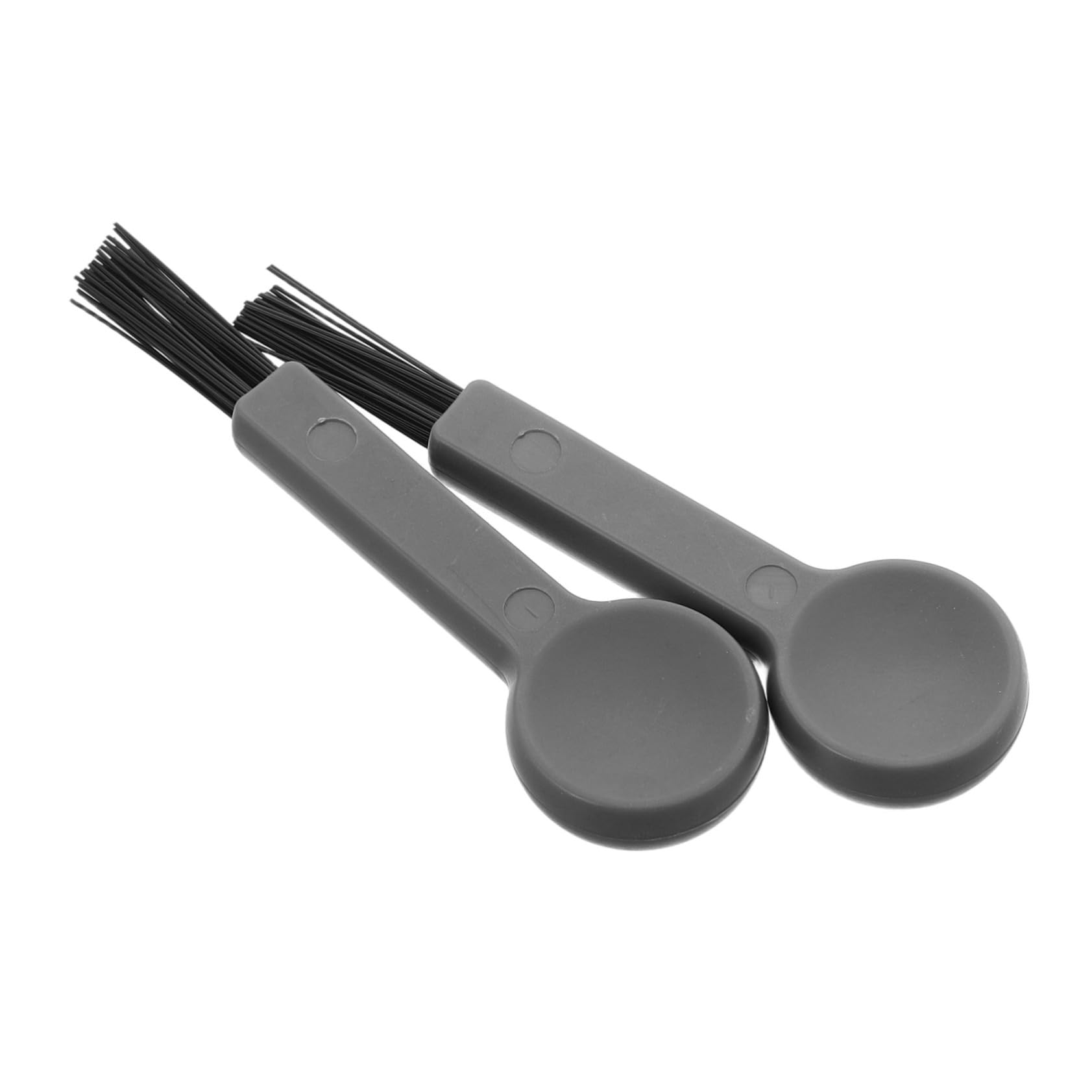 Veemoon Construction Window Cleaning Brush 2-piece Set for Sill Track Frames Sliding Doors and Tight Spaces