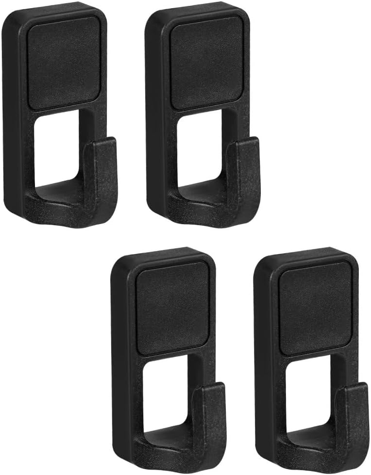 DONGKER Magnetic Grill Hooks,4 PCS Magnet Grill Tool Holders for Hanging Barbecue Tools Kitchen Refrigerator Oven Metal Steel Surfaces