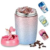 Amazlife Insulated Travel Mug Tumblers with Lid and Straw Double Wall Stainless Steel Vacuum Water...