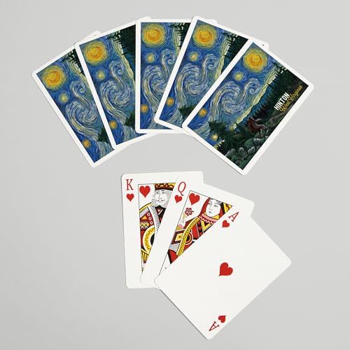 Lantern Press Naipes Poker 52 Cartas Estilo Noche Estrellada miniatura 7