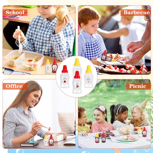 50 piezas de accesorios para caja Bento para niños que incluyen selecciones de alimentos mini bloque de construcción - Imagen 10 de 31