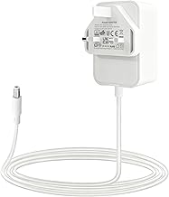 1.5M 12V 2A 24W Power Adapter for BT-Openreach ONT Openreach EchoLife-HG612-Fibre-optic-Modem Power Cable Replacement Power Adapter for Router Desk Lamp Atomizer Android Screen White