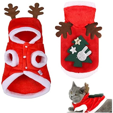 Traje de Perro Santa,Ropa para Mascotas Santa Cover