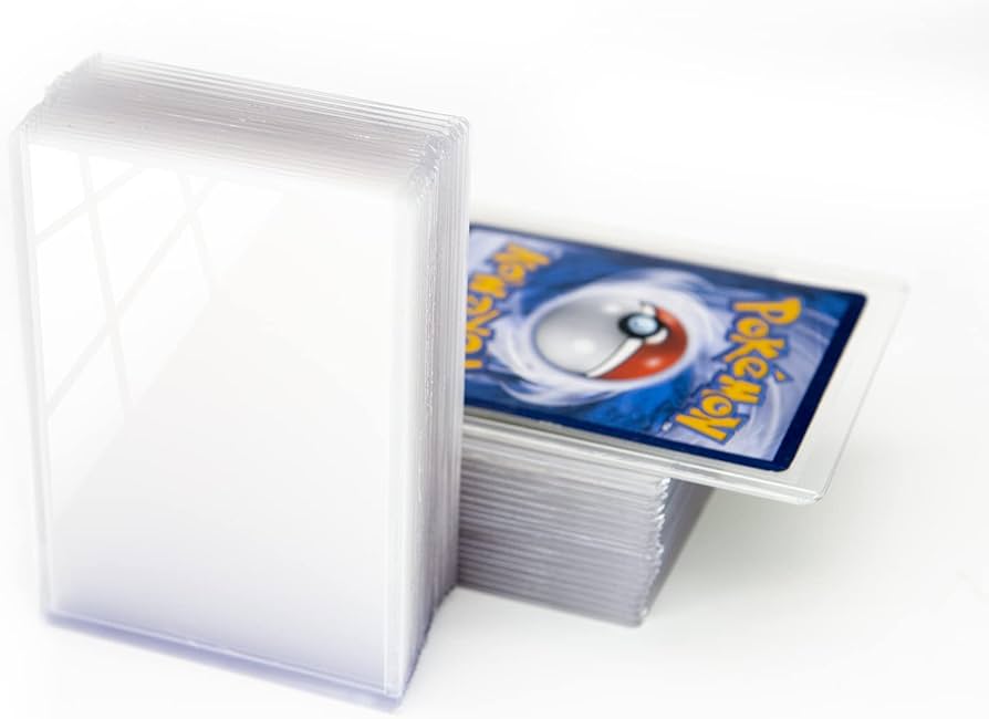 Baseball Card Sleeves Top Loaders for Cards Protective Sleeves Holder