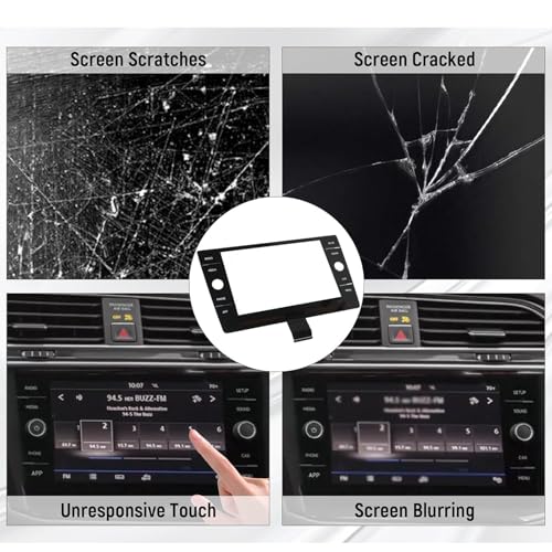 Touch Digitizer Golf 7 ecran tactile pour autoradio 8 pouces 5G6919605E MK7