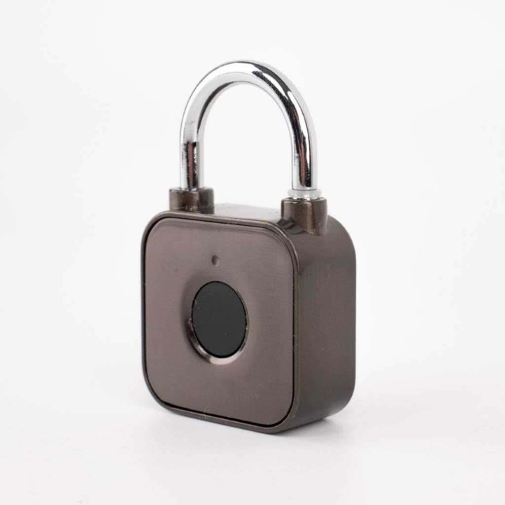Zinc Alloy Fingerprint Padlock, Luggage Cabinet, Locker, Electronic ligent Anti-Theft Lock, Fingerprint Lock