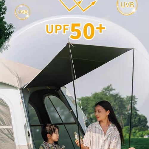 Carpa para camping 3-6 personas tipo domo automática impermeable miniatura 3