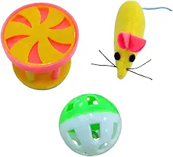 Chalesco Ratinho e Bolinha e Sininho para Gatos