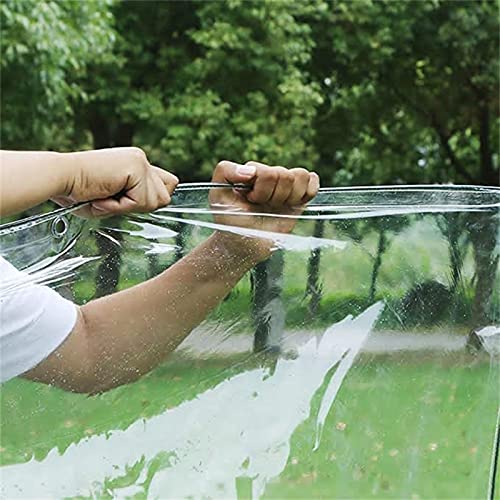 Lonas transparentes de vinilo impermeables y resistentes para terrazas 3