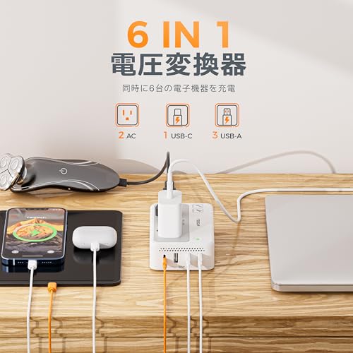 TESSAN『変圧器海外旅行用』