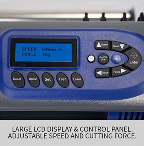 28-Inch Uscutter Titan 2 Vinyl Cutter/Plotter With Stand, Basket And Design And Cut Software #TOP1