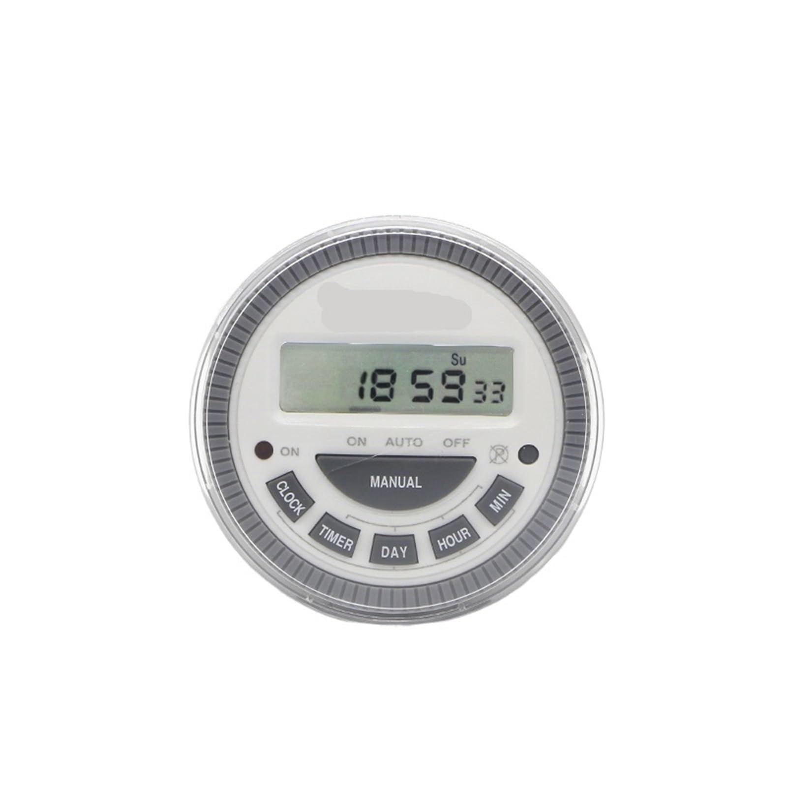 Temporizador Digital Multiusos MT619 de 12 V CC/220 V CA con Cubierta Impermeable, fácil cableado, programable Durante 7 días.(30A 220VAC)