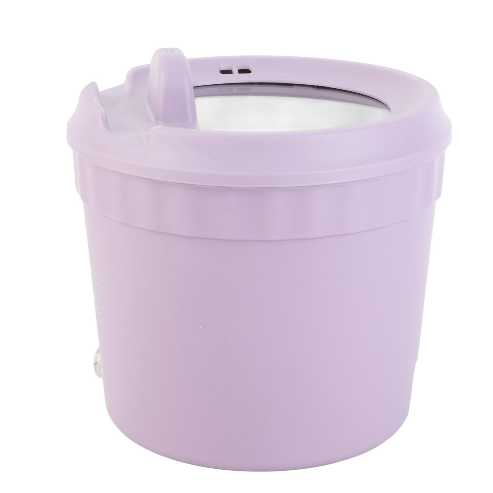 Pentola Elettrica Efficienza da 450 W Rapid Noodles Cooker per Pasta di Uova Ramen Mini Pentola Elettrica 1.2L in Viola (Plug 220v)