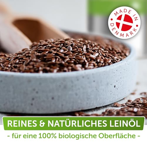 Holzschutzmittel Nordicare Leinöl 250ml für Holzschutz und Möbelpflege