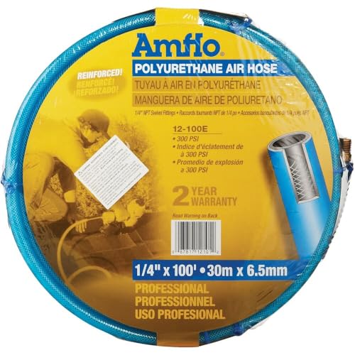 Amflo 12-100E 1/4" x 100' Poly Air Hose image 4