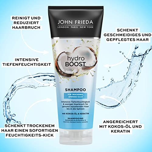 John Frieda Hydro Boost Shampoo 250 ml für trockenes Haar