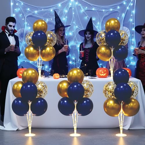 Image of Lightsfever Table Balloon Stand Kit with LED Balloons - Set of 6