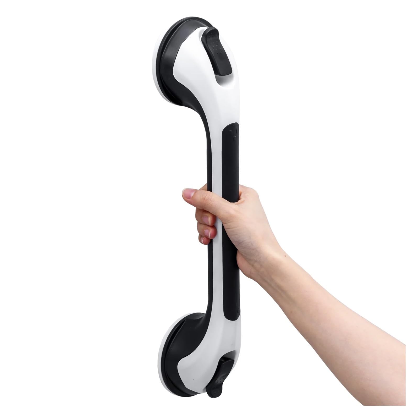 Lopjggyf 1Pcs Black Shower Grab Bar 1/2Pcs Black For Bathtubs Heavy Duty Bathroom Handle Removable Handrails For Seniors And Elderly For Showering(1Pcs Black)
