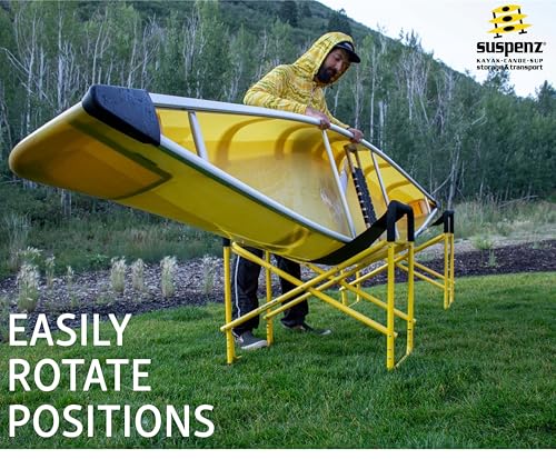 Suspenz Kayak Canoe Stands Foldable, Portable, Big Catch Super Duty Work Stations with Slings, Model (55-0130) by Suspenz - Image 3