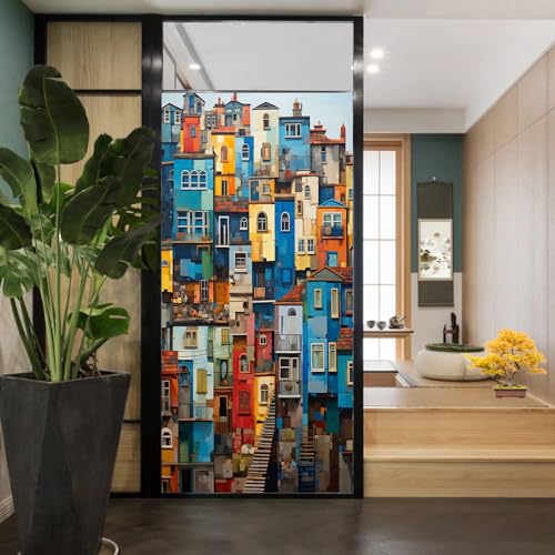 Película para ventana decorativa 27.6x47.2 pulgadas miniatura 4