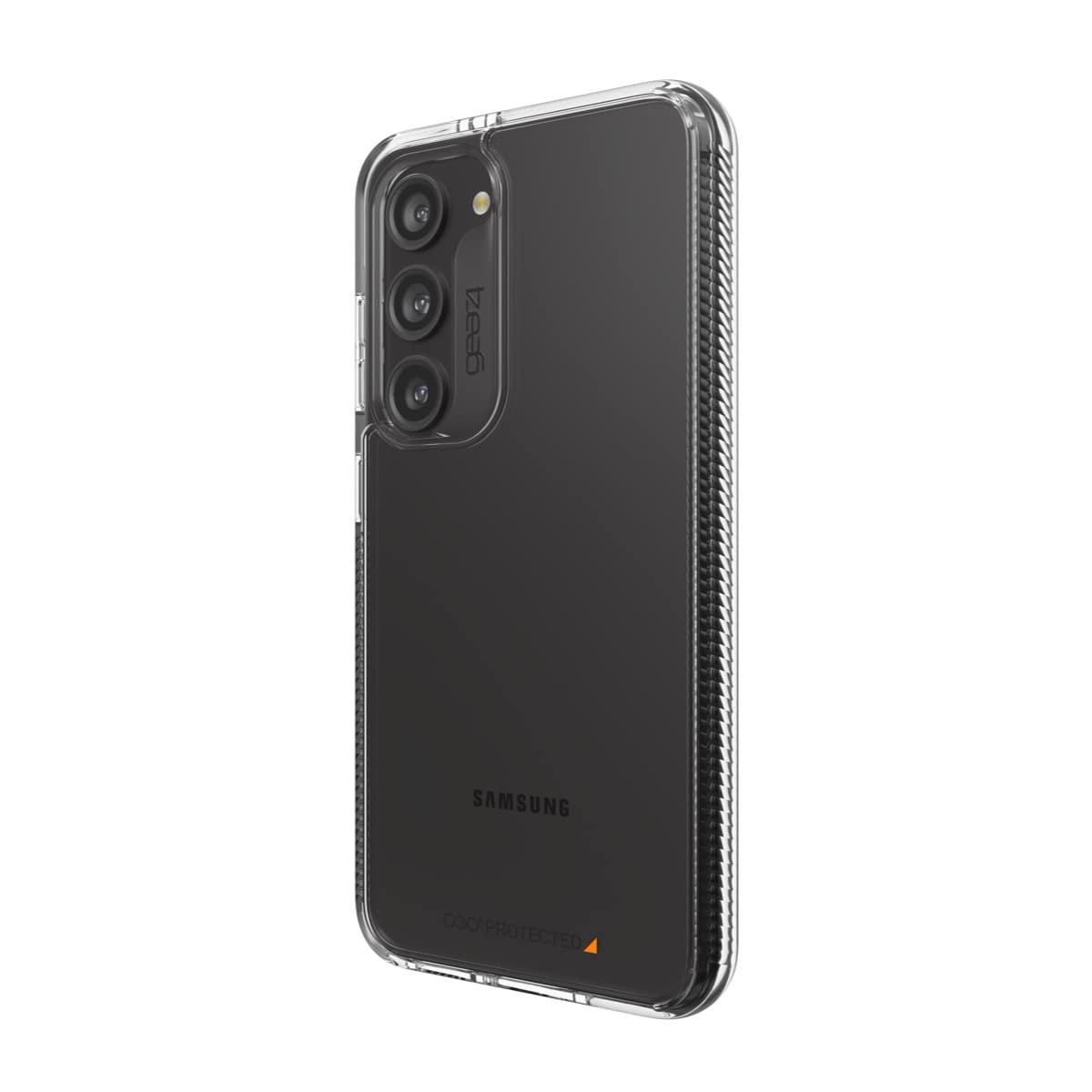 ZAGG Gear4 Crystal Palace D30 Protective Case for Samsung Galaxy S23, 6.1in, Slim, Shockproof, Wireless Charging, Advanced Impact Protection, Solid Grip, Lightweight, (Clear)